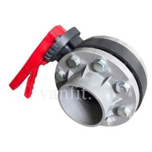 VAN BƯỚM TAY GẠT MẶT BÍCH UPVC - VANFIT